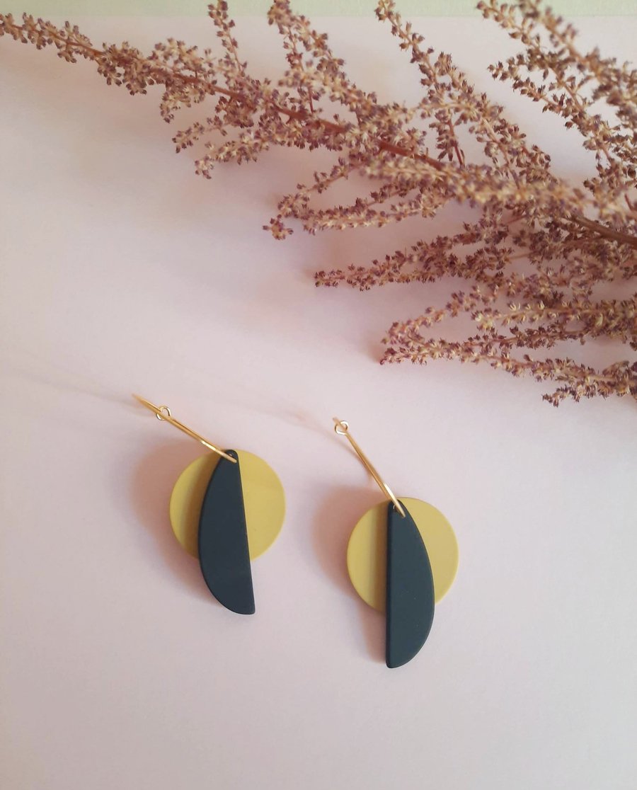 Image of Pendientes BOLGNA- Amarillo