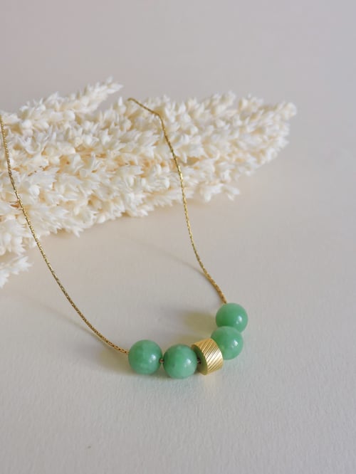 Image of Colgante LEA - Angelita verde