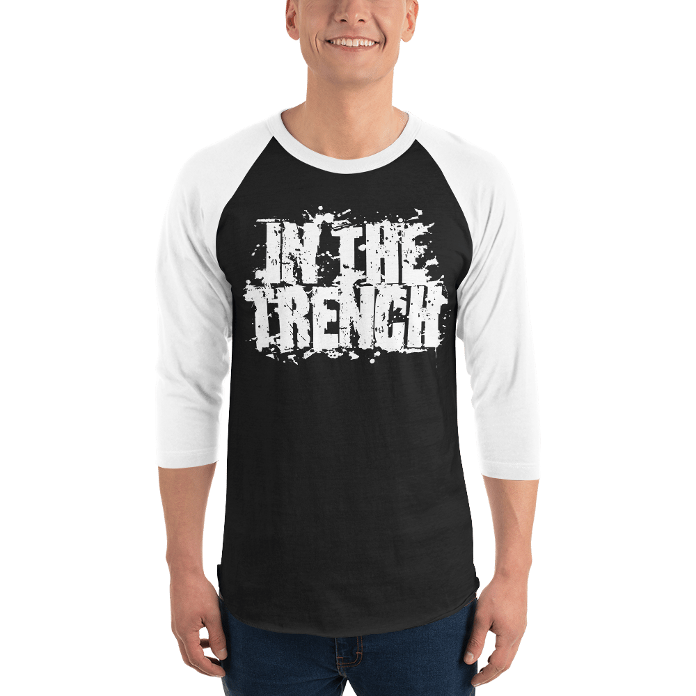 In The Trench - Original Logo 3/4 sleeve raglan shirt