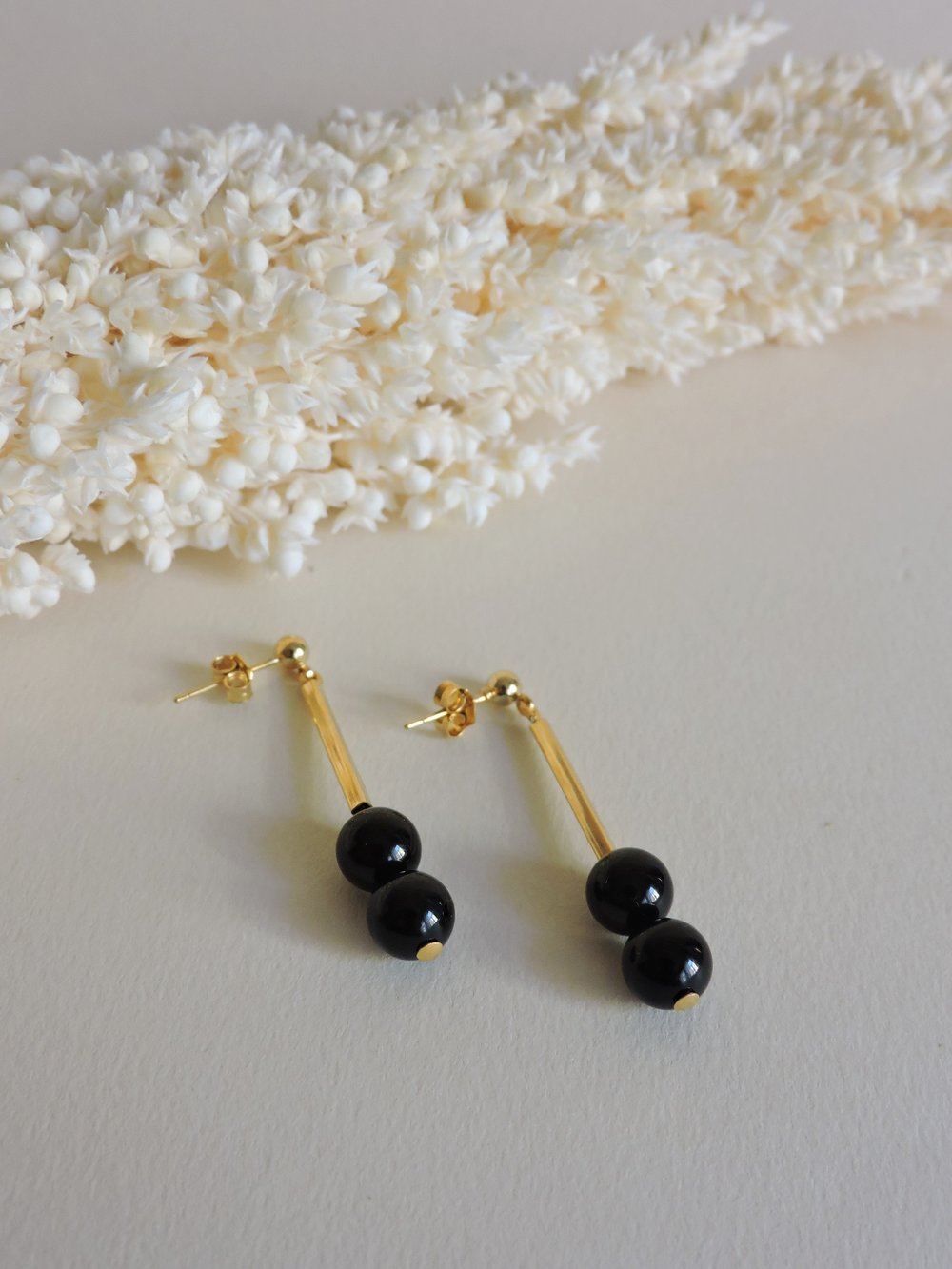 Image of Pendientes LEA- Onyx