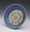 Large Blue Mandala Bowl