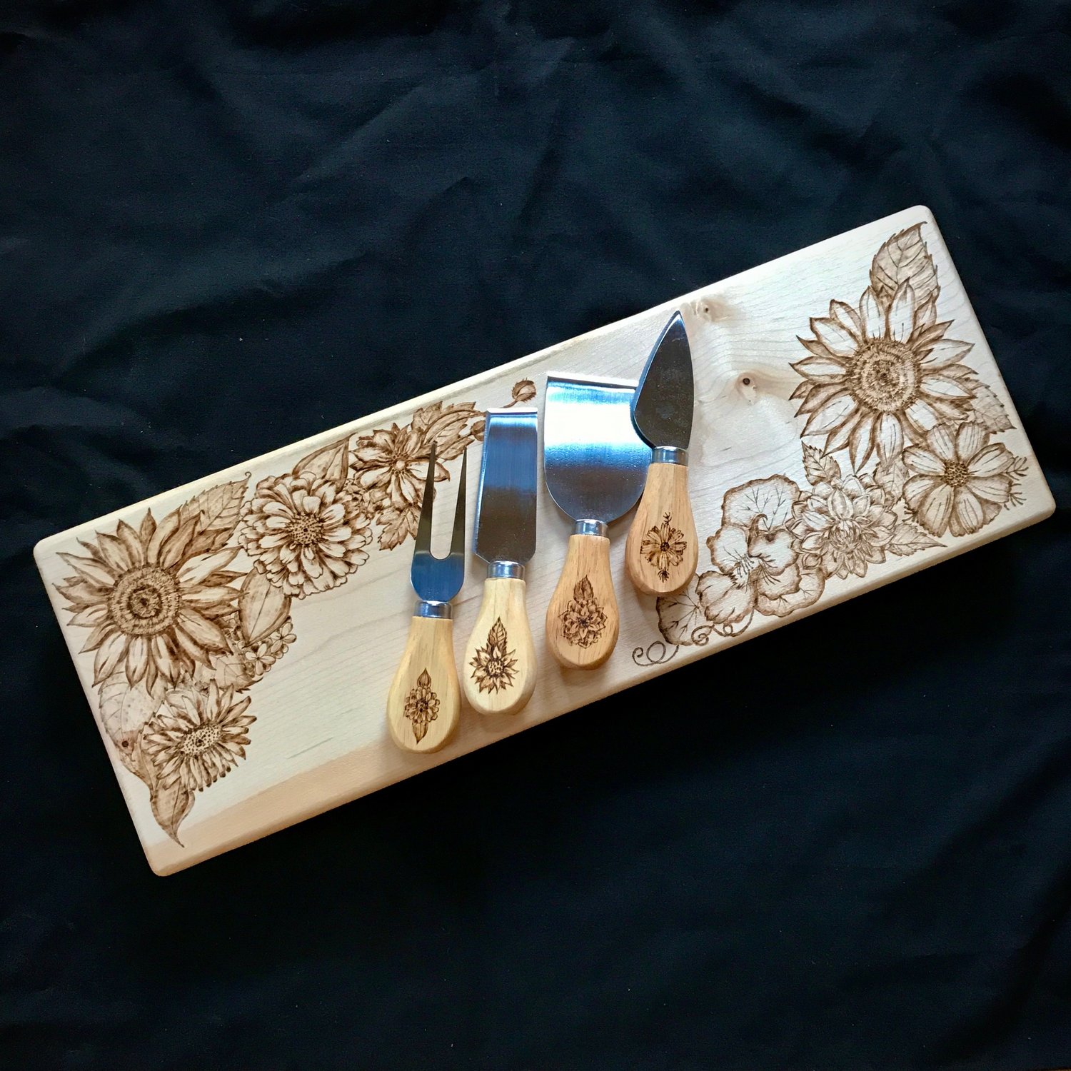 Floral Long Board Set