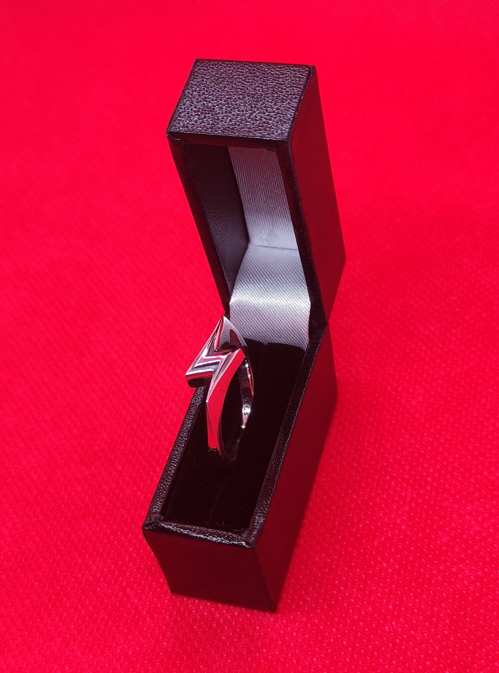 'Flash' Silver Open Ring