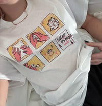 Image 1 of paper rings - squares- taylor swift shirt 