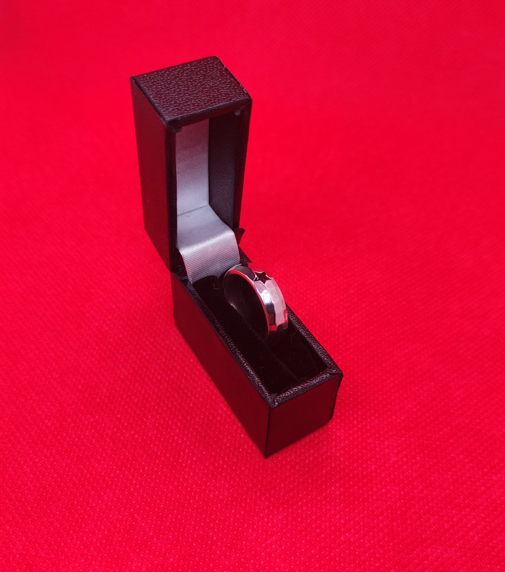 Blackstar Open Ring (925 Silver)