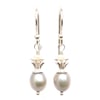 Tiny Pineapple Earrings Sterling Silver