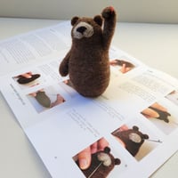Image 4 of Brown Bear - Needle Felting Kit