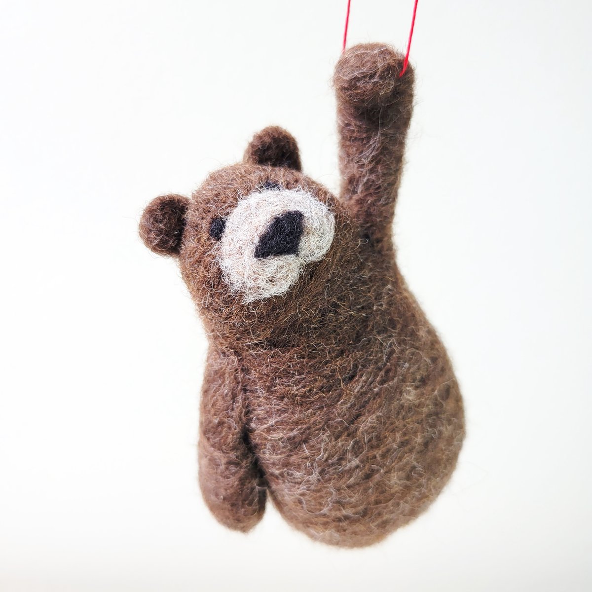 Brown Bear - Needle Felting Kit