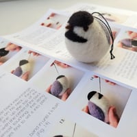 Image 4 of Chickadees - Needle Felting Kit