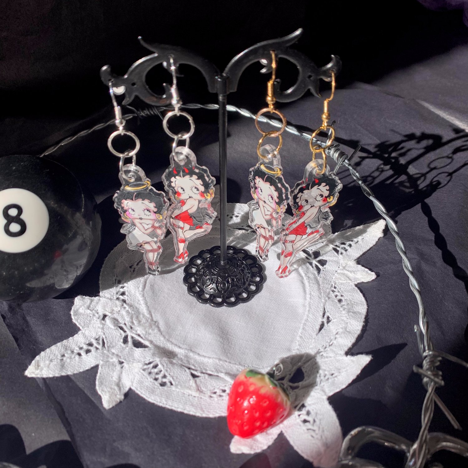 Image of Betty Boop Earrings 