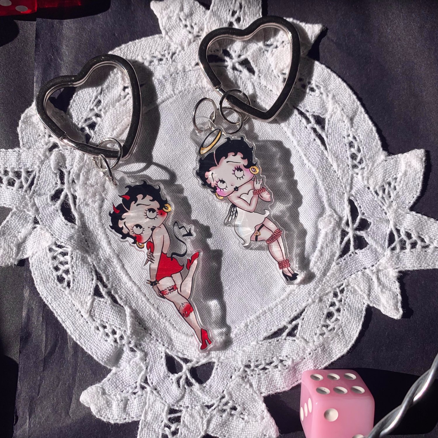 Image of Betty Boop Keychain 