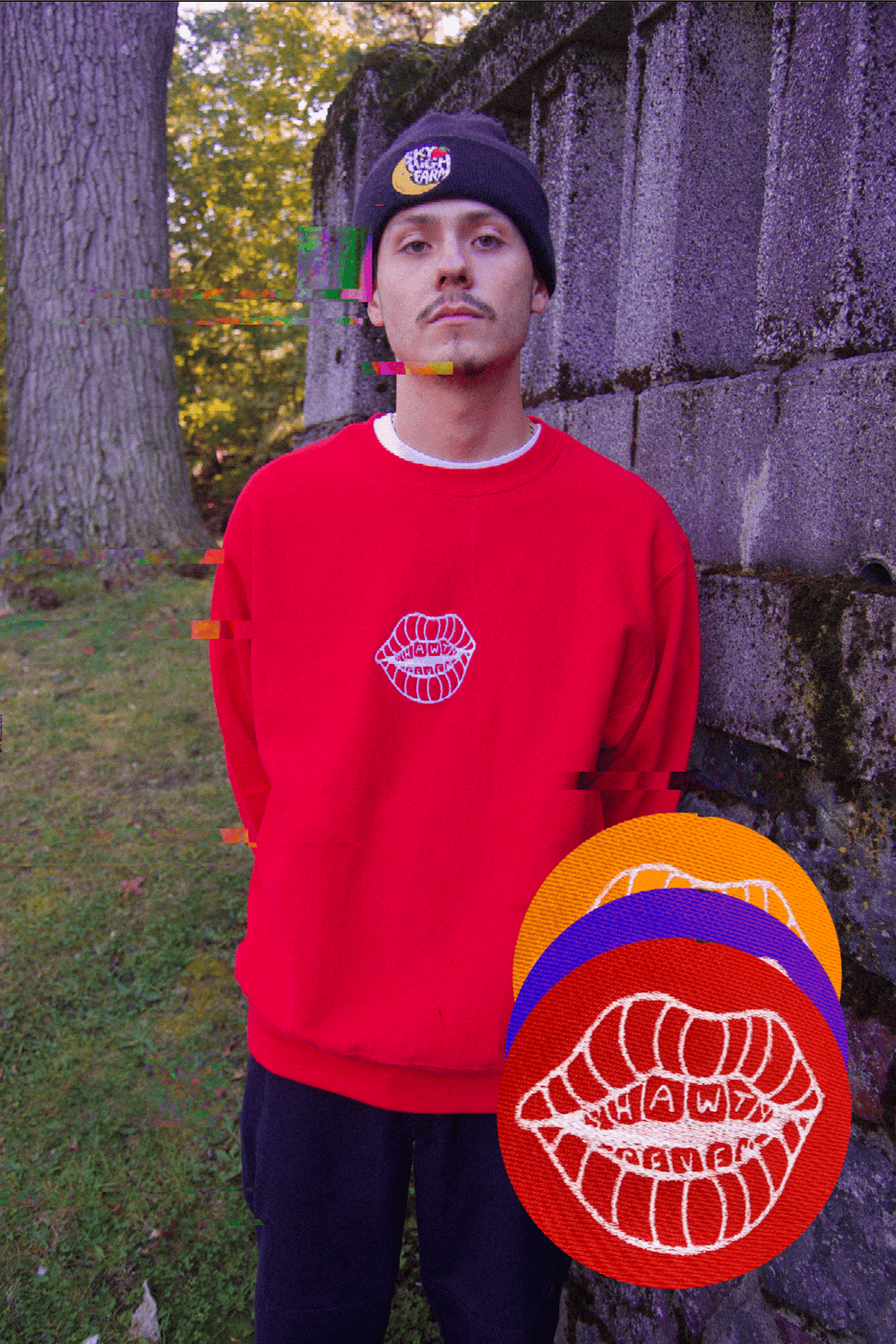 Image of Lip Logo Crewneck
