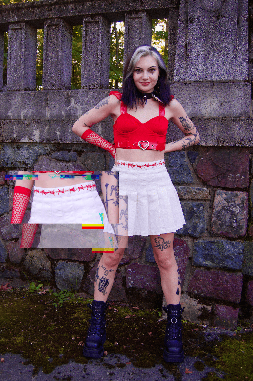 Image of Barbed Babe Skirt