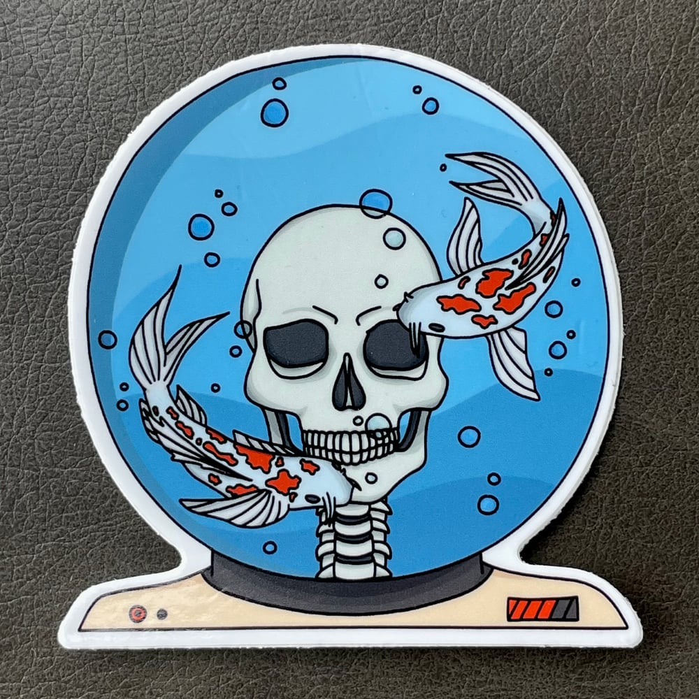 Image of life and death sticker