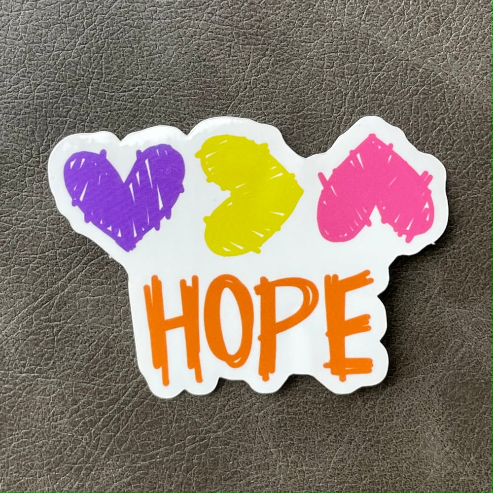 Image of hope sticker