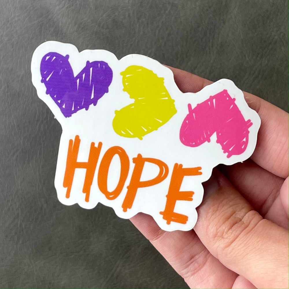 Image of hope sticker