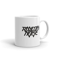 Random Noise White glossy mug