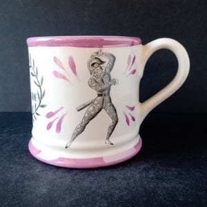 Huzzah for Harlequinade mug