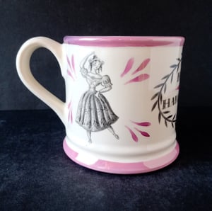 Huzzah for Harlequinade mug