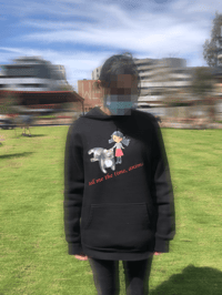Image 1 of PRE-ORDER: tell me the time hoodie