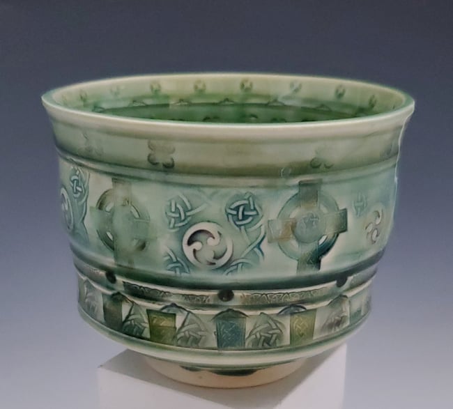 Medium Celtic Wonder Tea Bowl
