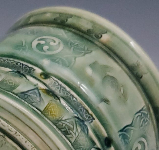 Medium Celtic Wonder Tea Bowl