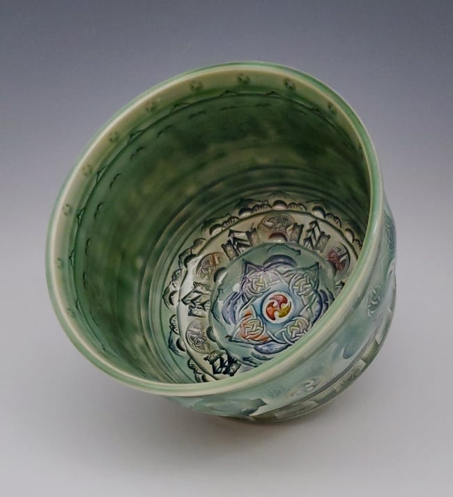 Medium Celtic Wonder Tea Bowl