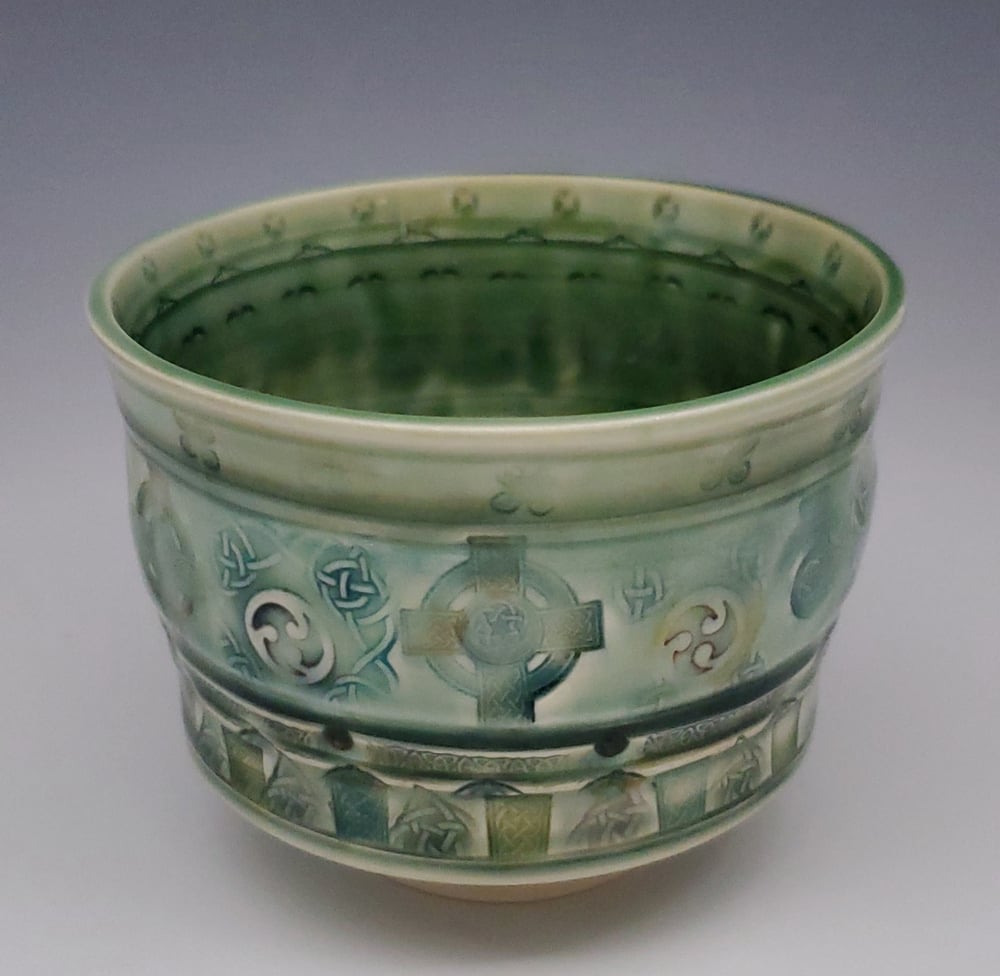 Image of Medium Celtic Wonder Tea Bowl