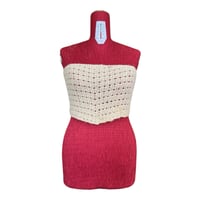 Image 2 of reworked knitted dress