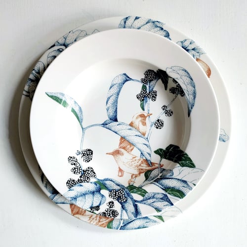 Image of Birds Song Pasta Plate A