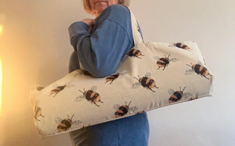 Tapestry Bee yoga bag