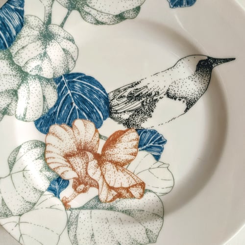 Image of Birds Song Bread Plate B