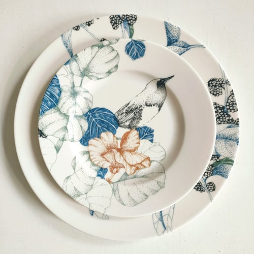Image of Birds Song Bread Plate B