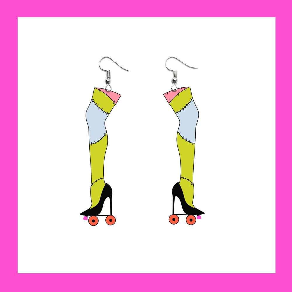 Image of Franken Skater earrings