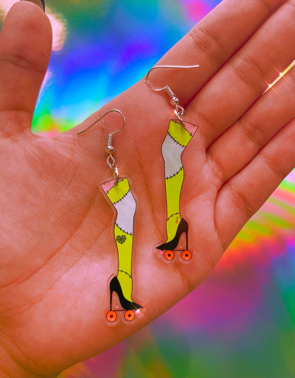 Image of Franken Skater earrings