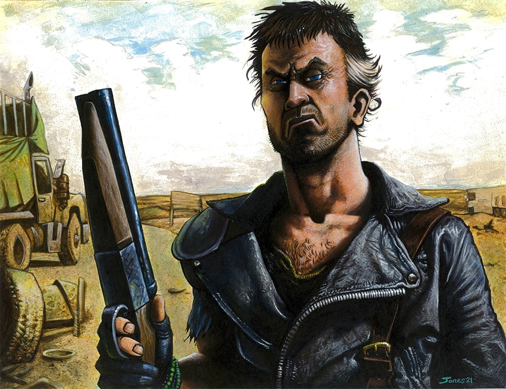 'Road Warrior: Max' Painting