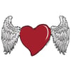 Angel Heart sticker