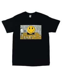 Image 1 of Poppy Williams 'DON'T TOUCH THE ART' Black T-shirt