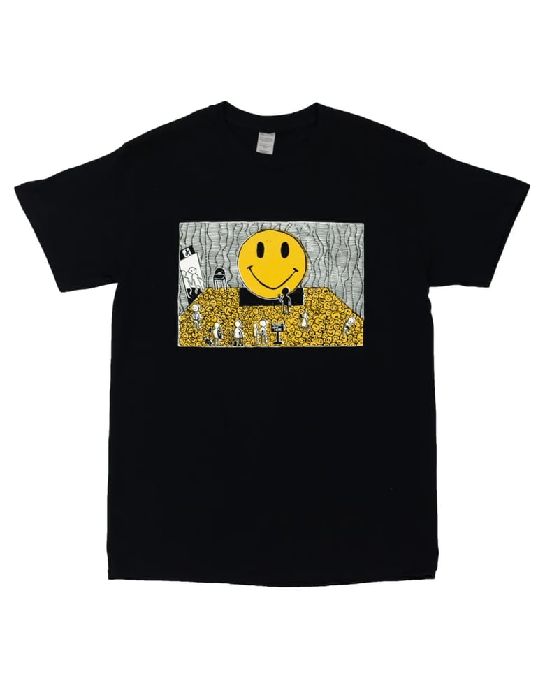 Image of Poppy Williams 'DON'T TOUCH THE ART' Black T-shirt