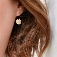 Image 1 of Mini Créoles KEI Or/Argent