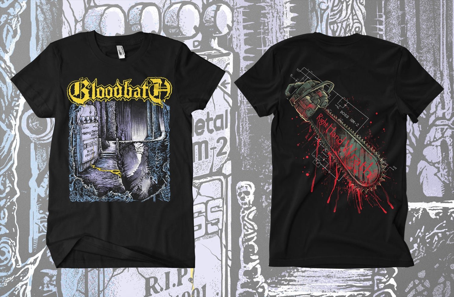 Image of BLOODBATH - 5 Designs Merch