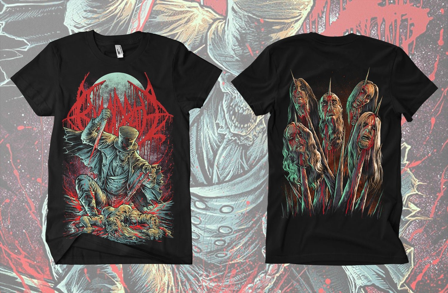 Image of BLOODBATH - 3 Designs Merch