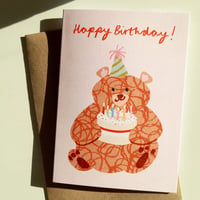 Image 2 of Birthday Bear Card