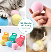 Smart Cat Toys, Playing Ball Toy for Cats & Kittens.