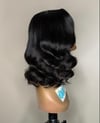  12” 5x5 HD MIDDLE PART LACE CLOSURE WIG