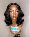  12” 5x5 HD MIDDLE PART LACE CLOSURE WIG