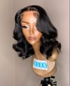  12” 5x5 HD MIDDLE PART LACE CLOSURE WIG