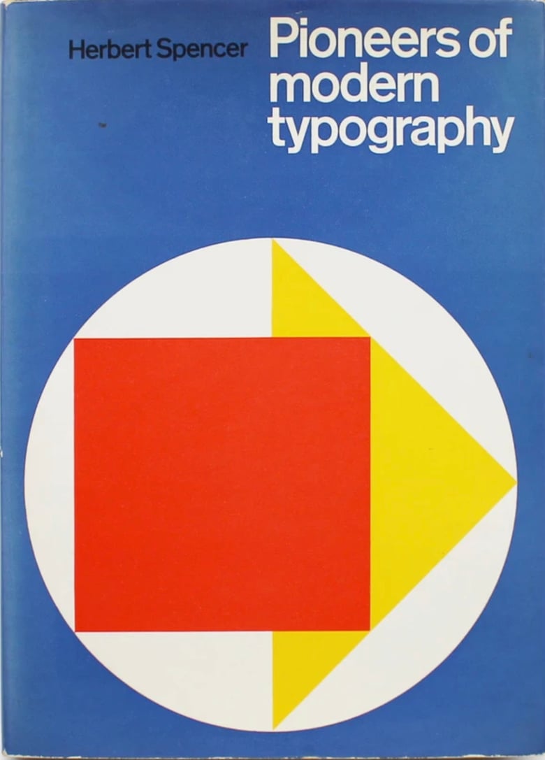 Image of (Herbert Spencer)(Pioneers of modern typography)