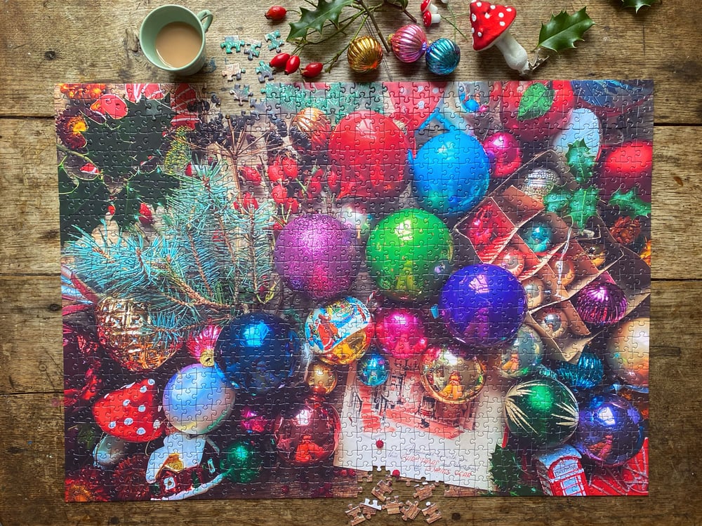 Image of 'Brighton Baubles' 1000 Piece Limited Edition Jigsaw