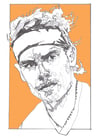 Rafael Nadal Postcard